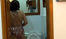 beautiful stepmother masturbates on beach for exhibitionist pleasure