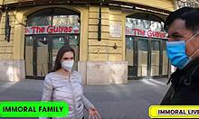 Horny Czech Brunette Taylee Woods Threesome Adventure In Budapest