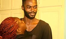 Wow, Caroline Sweets gets stretched by that big black cock!