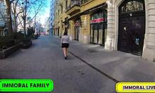 Horny Czech Brunette Taylee Woods Threesome Adventure In Budapest