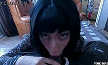 hey, this french goth babe loves anal fucking and cumming all day 😈