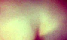 In the bedroom, a blonde amateur bends over for rough doggystyle fucking with a monster cock.