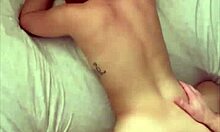 slim thick escort rides old man's dick, gets fucked doggystyle, and takes cumshot on ass