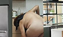 Sexy Trans Amateur Crossdresses And Shows Ass!