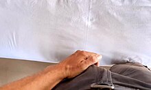 Tattooed teen beauty masturbates with dildo deep inside