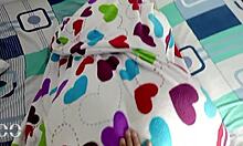 Latina Brunette Receives Pleasant Surprise With Ass On All Fours And Wet Pussy Ready For Fucking