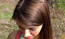 Arrogant Czech girl gets fucked in public pickup