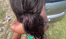 We Took Hot Latinas for Anal Fucking in the Woods!