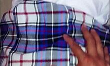 ay aaay me duele mi chochito ingenua e inocente alumna mexicana culea con su vecino por regalos cuando está sola en casa casero real no fake