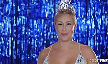 All natural latina beauty Eliza Ibarra shares her emotions in an exclusive backstage interview. She feels excited about her big tits and solo scenes.