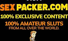 Blonde hotel receptionist welcomes big cock in her tight asshole