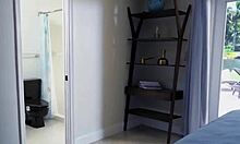 teen dani blu rides stepbro's big cock reverse cowgirl