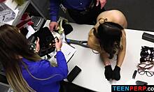 violet gets caught shoplifting in mall wearing burglar costume