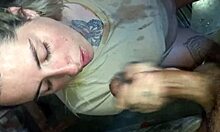 Blonde Deepthroat Swallow With Sloppy Cum Technique