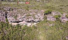 Latina Pornstar Gets Facial In Public Trail At Chapada Diamantina On Alemaohub