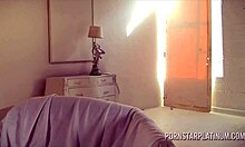 Hey, audrey luna gives a pov blowjob during her interview in hd