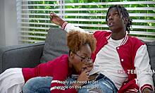 Tutor uses ebony step siblings for science lessons 😏