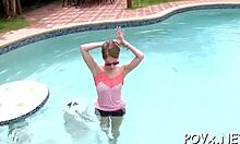 Young Woman Bent Over for Hardcore Fucking and Blowjob in Doggy Style