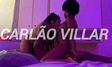 This young brunette amateur deepthroats big black cock in sex 😍