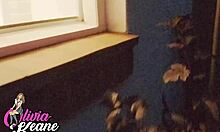 you watch your british neighbour flashing big tits in the shower