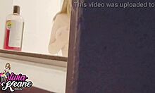 you watch your british neighbour flashing big tits in the shower