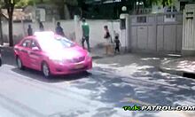 Oh man, this sweet Asian teen 18+ is getting her tight pussy slammed so hard outdoors 😈