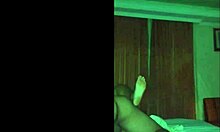 Latina wife Karina fucks two men in hotel.