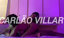 This young brunette amateur deepthroats big black cock in sex 😍