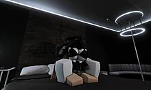 Fucking with my busty goth friend in roblox