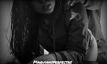 Stepfather fucks young stepdaughter hard in POV hardcore session, filling her with cumshot