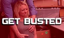 bad teen gets caught in hidden cam blowjob storyline