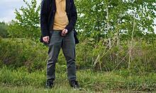 blonde fit model lets older guy cum twice during hard fuck