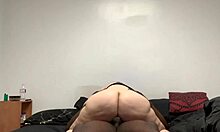 thick redhead rides bbc in cowgirl blowjob