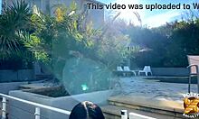 Laeticia Shows Off Sexy Tattoo And Small Waist As Brunette Milf Slut