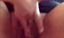 the milf had a LOUD SOLO ORGASM while fingering her wet pussy