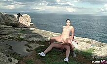 german young 18+ couple - deutsches junges paar fickt outdoor auf mallorca im urlaub