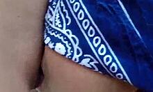 Nice tits girl rubs her pussy while getting licked 😘