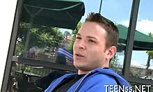 I caught these legal age teens having sloppy sex and blowjobs in a competition