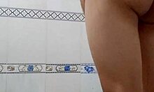 Teen bathes alone in private