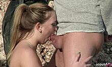 german young 18+ couple - deutsches junges paar fickt outdoor auf mallorca im urlaub