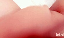 woke up horny and alone, touching my feet and toes