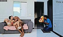 Boyfriend Brings Romantic Gift, Finds Me Fucking His Brother On Valentine's Day!