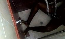 bold lesbian fucking in shower bathroom spied on intensely