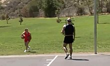 Candy Manson Tit-Fucks Hard Cock