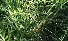 Horny teen wants to sneak into the field and fuck in the woods! 😏