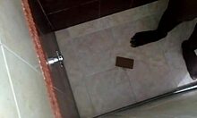 bold lesbian fucking in shower bathroom spied on intensely