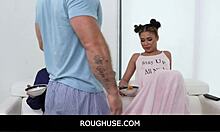 Lilith and Ryder turn shy to slutty in rough step play.