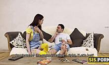 babe turns stepbrother on in fantasy