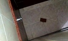 bold lesbian fucking in shower bathroom spied on intensely