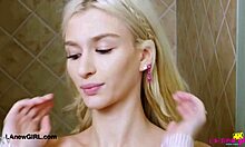 Picture-Perfect Blonde Took A Shower